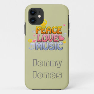Peace love musis case