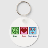 Peace Love Nephrology Cute Nephrologist