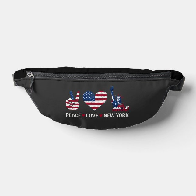 Peace Love New York Bum Bags (Lay Down)