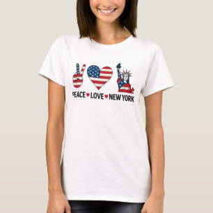 Peace Love New York T-Shirt