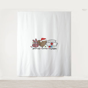 Peace Love Nurse, Halloween Classic T-Shirt Tapestry