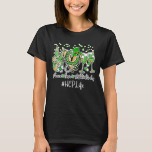 Peace Love Nurse St Patrick Day 2022 Hcp Emt Cma L T-Shirt