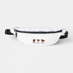 Peace Love Nursing Bum Bags