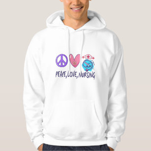 Peace Love Nursing Hoodie