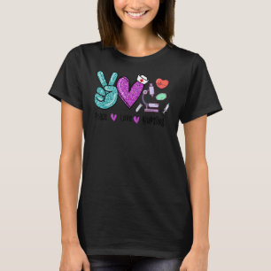 Peace Love Nursing Nurse Life Nurse Week 2022 T-Shirt
