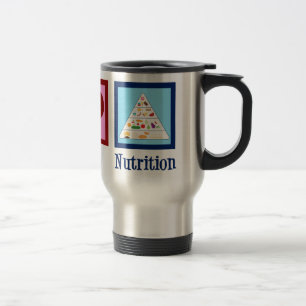 Peace Love Nutrition Travel Mug