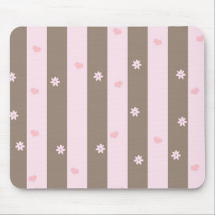 Peace Love Office Party Thanks Pattern Colourful Mouse Mat