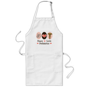 Peace Love Paediatrics  Paediatrician Apron