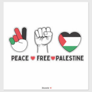 peace love Palestine -freedom for Palestinians