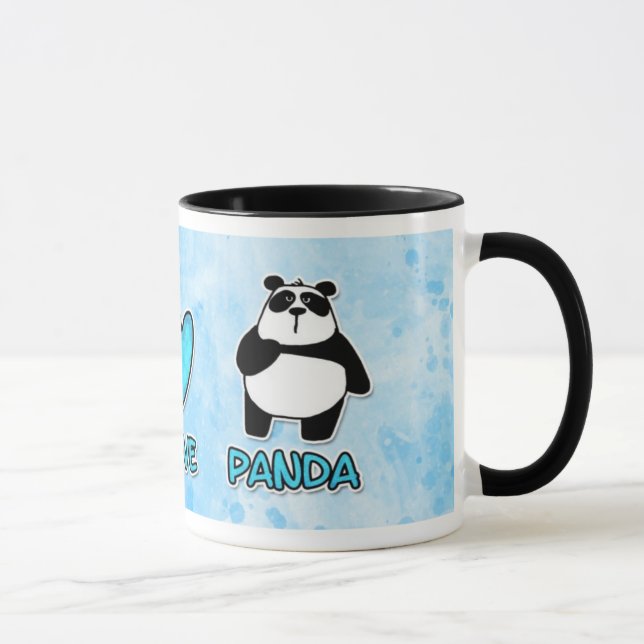 peace love panda mug (Right)