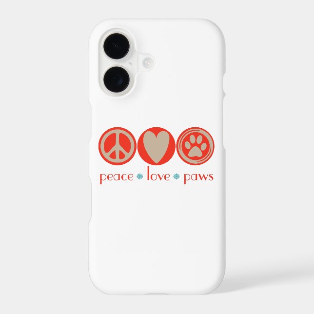 Peace Love Paws (Back)