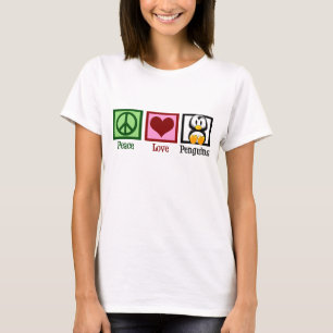 Peace Love Penguins T-Shirt