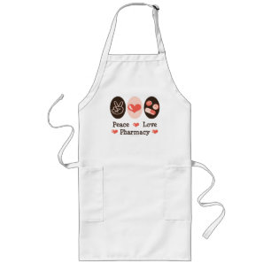 Peace Love Pharmacy Apron