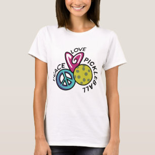 Peace Love Pickleball T-Shirt