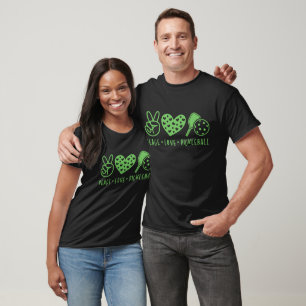 Peace Love Pickleball T-Shirt