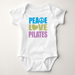 Peace Love Pilates Baby Bodysuit