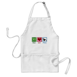 Peace Love Pilates Standard Apron