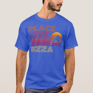 Peace Love Pizza Lovers I Love Pizza 368 T-Shirt