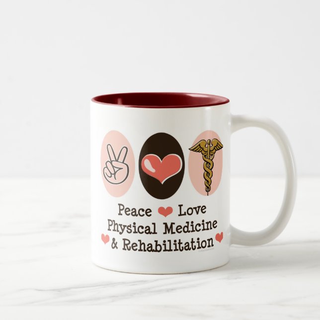 Peace Love PM&R Mug (Right)