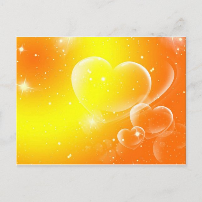 Peace & Love Postcard (Front)