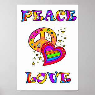 PEACE & LOVE POSTER