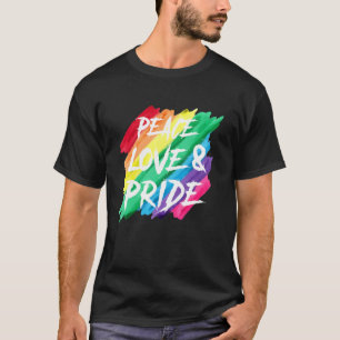 Peace Love Pride Pride Gay Rainbow Lgbt Pride Mont T-Shirt