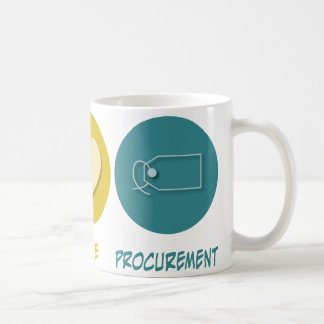Peace Love Procurement Coffee Mug