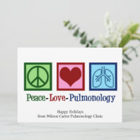 Peace Love Pulmonology Customisable Pulmonologist