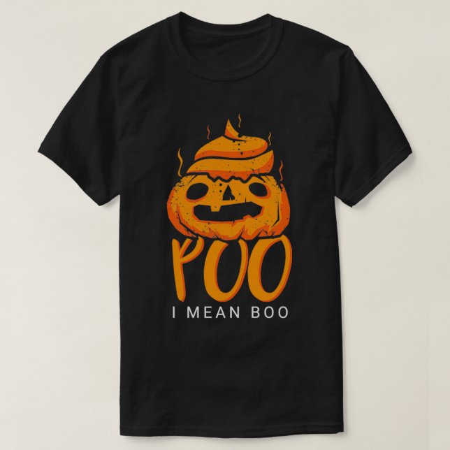 Peace Love Pumpkin Trick Or Treating Halloween 3 T-Shirt (Design Front)