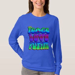 Peace Love Purim T-Shirt