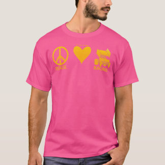 Peace Love Racing Sprint Car T-Shirt