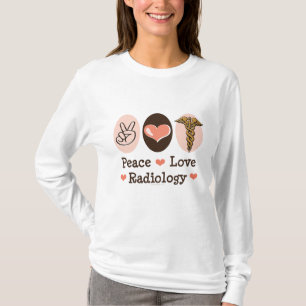 Peace Love Radiology Long Sleeve T-shirt