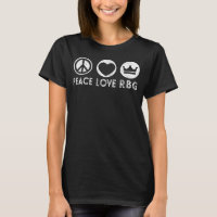 Peace Love RBG Ruth Bader Ginsburg Gifts Peace Sig