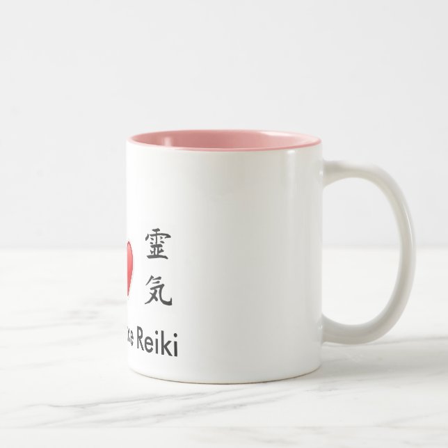 Peace Love Reiki Mug (Right)