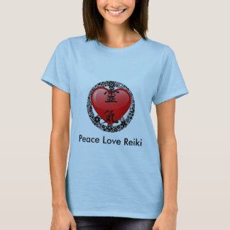 Peace Love Reiki-option 2 T-Shirt
