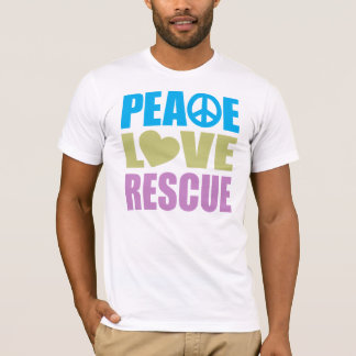 Peace Love Rescue T-Shirt