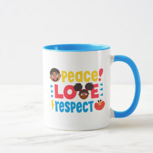 Peace Love Respect Mug