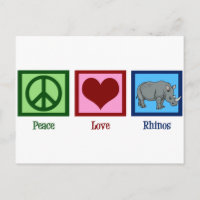 Peace Love Rhinos
