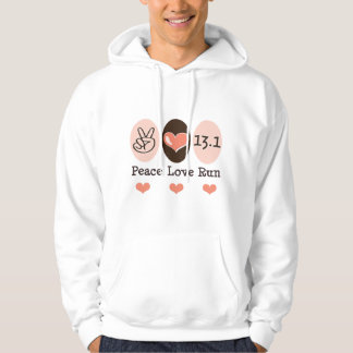 Peace Love Run 13.1 Half Marathon Sweatshirt