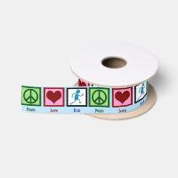 Peace Love Run - Cute Track Runner