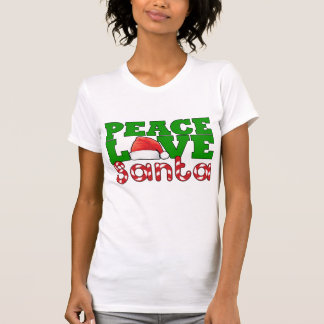 Peace, Love & Santa T-Shirt