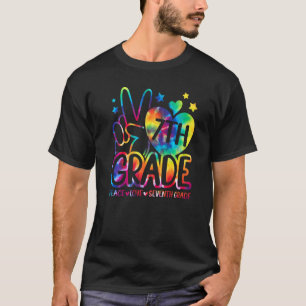 Peace Love Seventh Grade Back To School Team 7th G T-Shirt