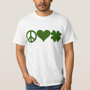 Peace Love Shamrocks T-Shirt