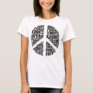 PEACE LOVE Shirt 60s 70s Tie Dye Hippie Halloween