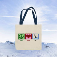 Peace Love Ski Trip Cute Skiing