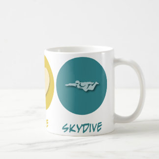 Peace Love Skydive Coffee Mug