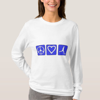 Peace Love Soccer T-Shirt