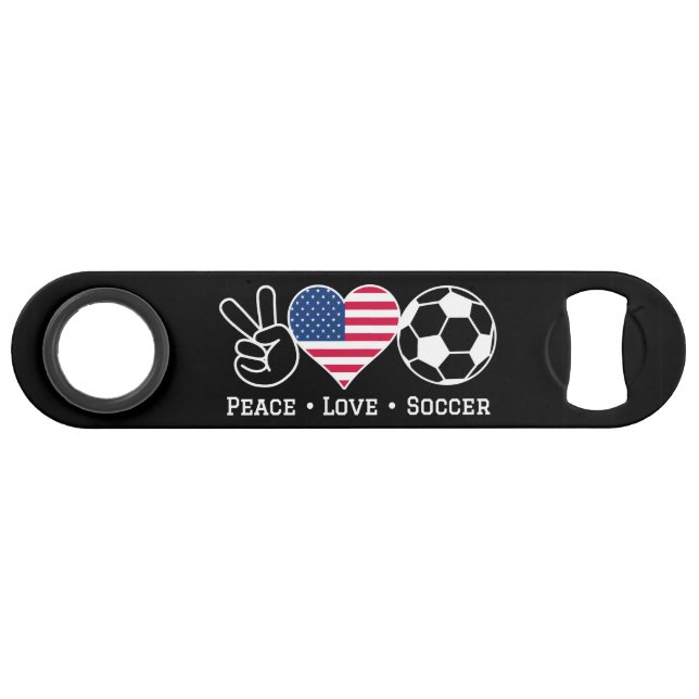 Peace Love Soccer USA  (Front (Horizontal))