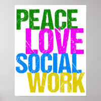 Peace Love Social Work Office