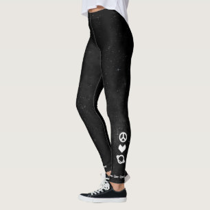 Peace-Love-Space Leggings